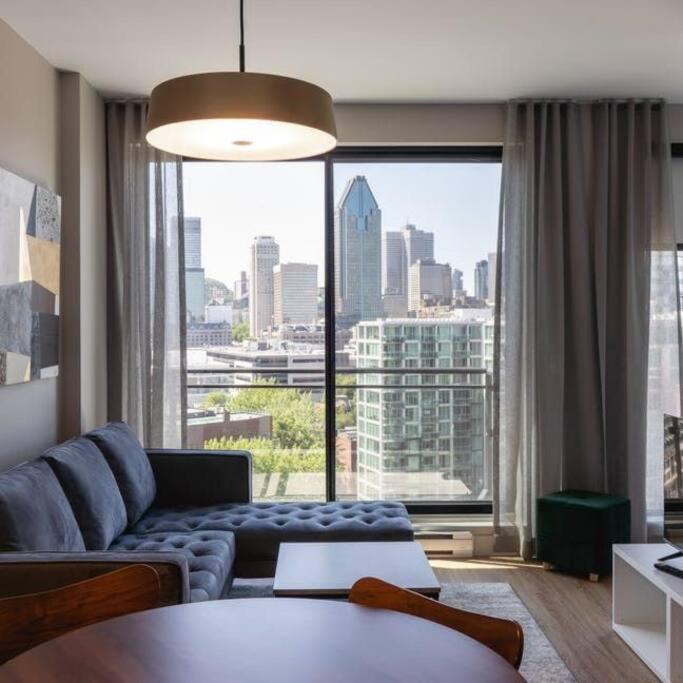 Mind Blowing City View - 2 Beds - Pool & Spa - Downtown Montreal Exteriér fotografie
