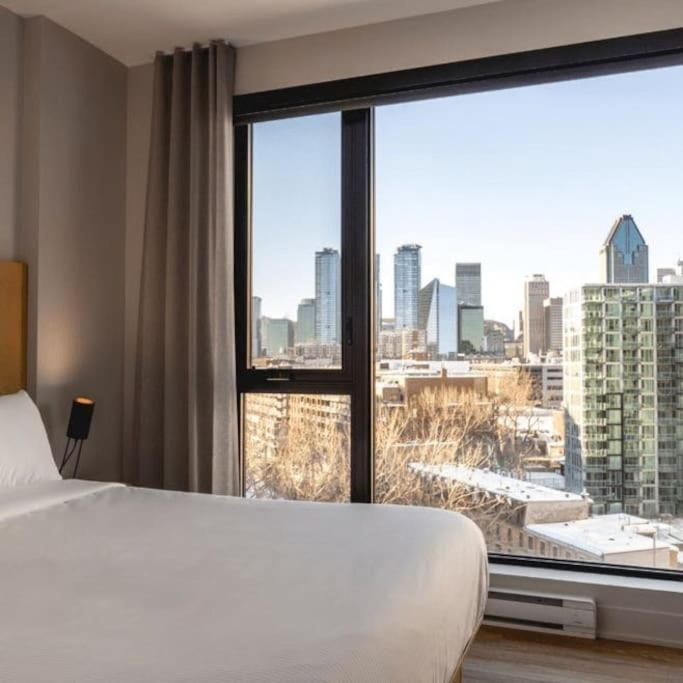 Mind Blowing City View - 2 Beds - Pool & Spa - Downtown Montreal Exteriér fotografie